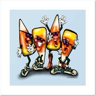 Candy Corn Gang Posters and Art